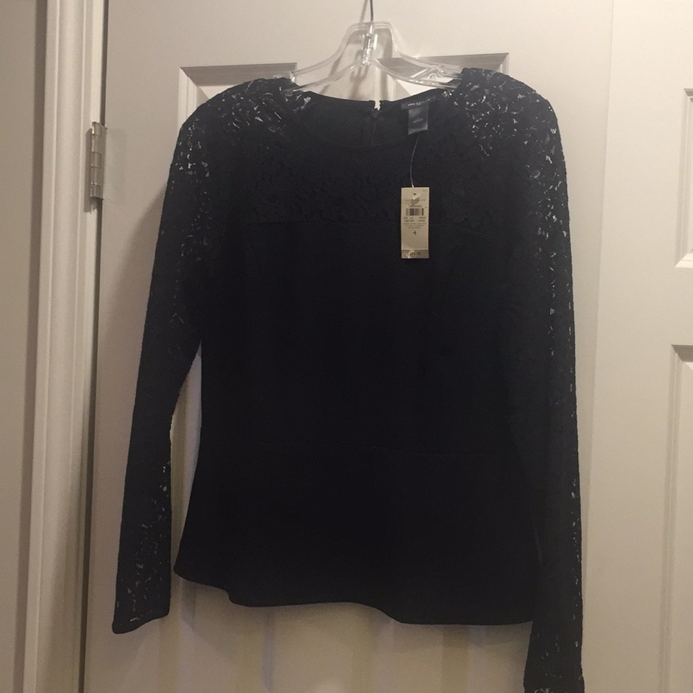 Ann Taylor peplum top